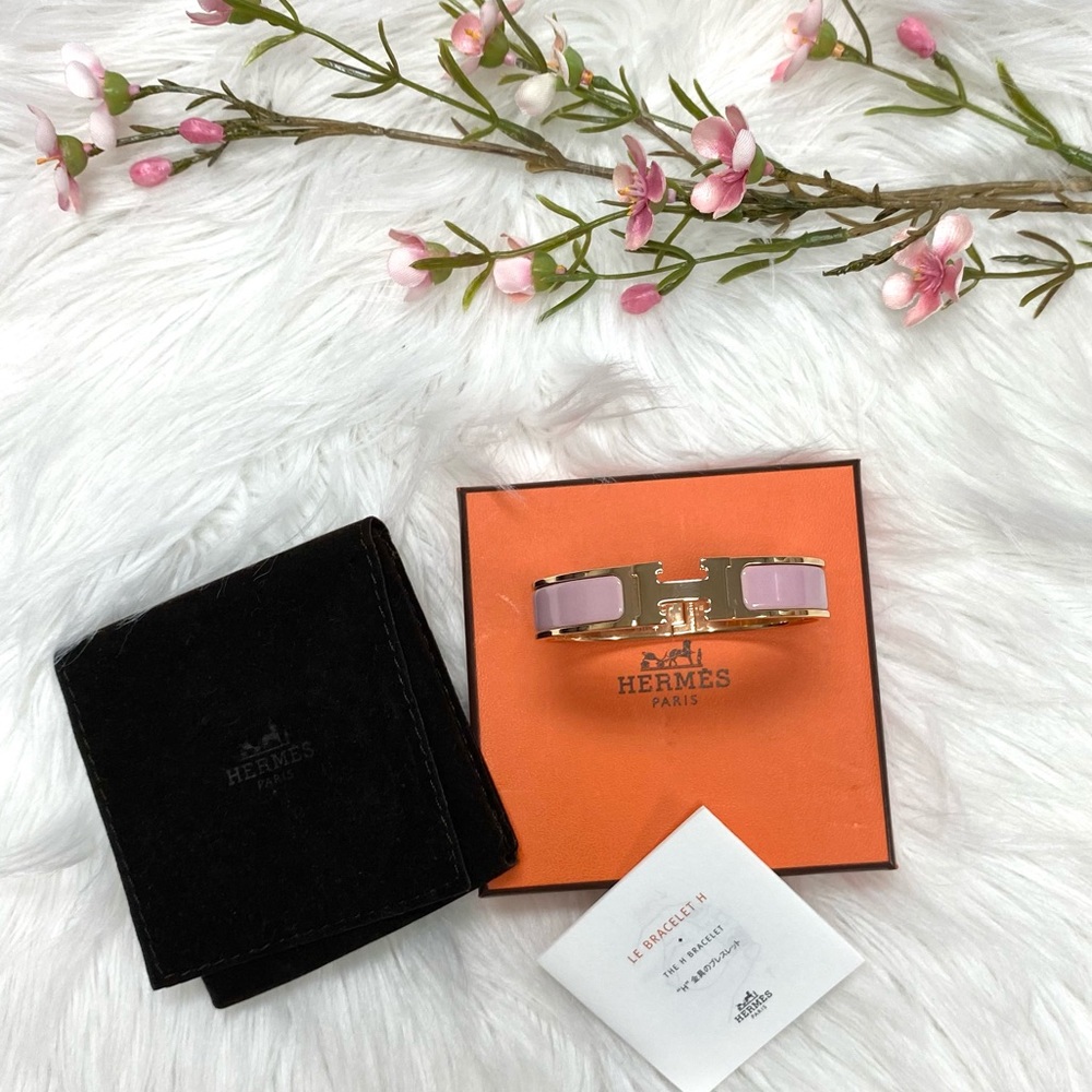 SOLD - HERMÈS Clic H Bracelet Size PM - Picture 3 of 14